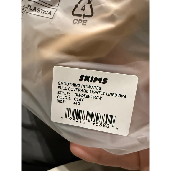 2/$30 NEW Skims Beige SMOOTHING INTIMATES COVERAGE BRA Lightly Lined Underwire‎ - Picture 7 of 13